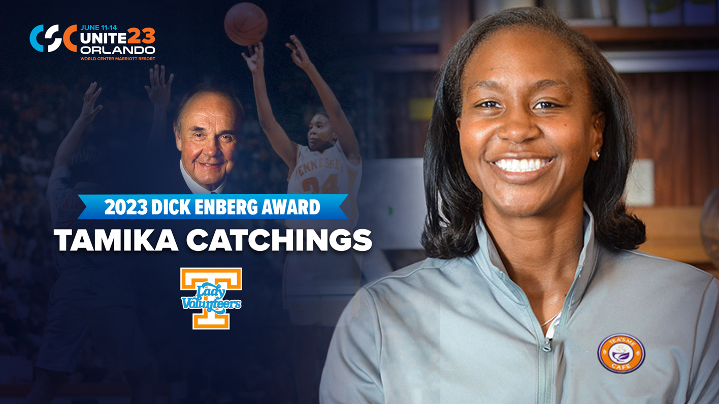 CSC Selects Tamika Catchings as 2023 Dick Enberg Award Recipient